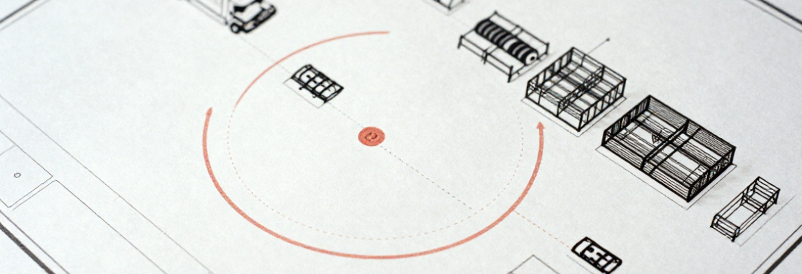 Logística De Canteiro “just In Time”: Layout, Rotas E Estoques