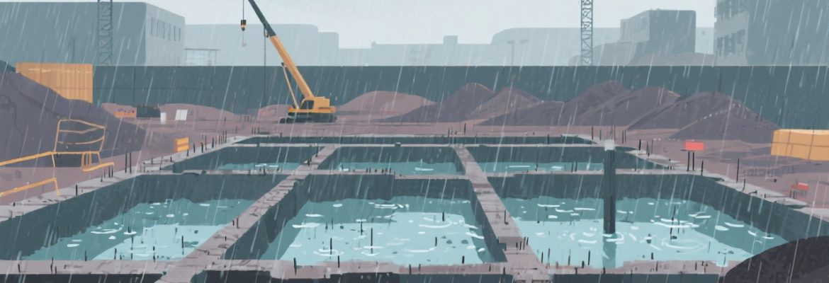 Impacto Das Chuvas Em Obras De Fundações