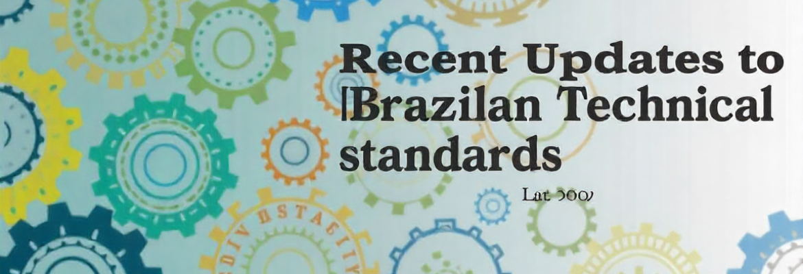 Atualizações Recentes Em Normas Técnicas Brasileiras